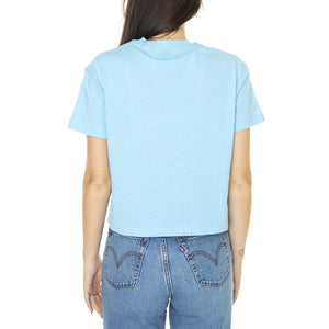 W' Oakport Sky Blue - Maglietta Girocollo Donna Blu DK0A4Y8LE651  DICKIES 