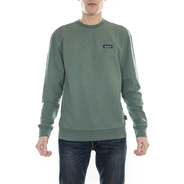 P-6 Label MW Crew Sweatshirt Pesto 39486-PST  PATAGONIA 