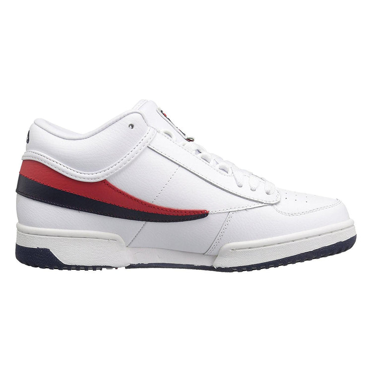 T1 mid White / Fila Navy / Fila Red 1VT13037-150  FILA 
