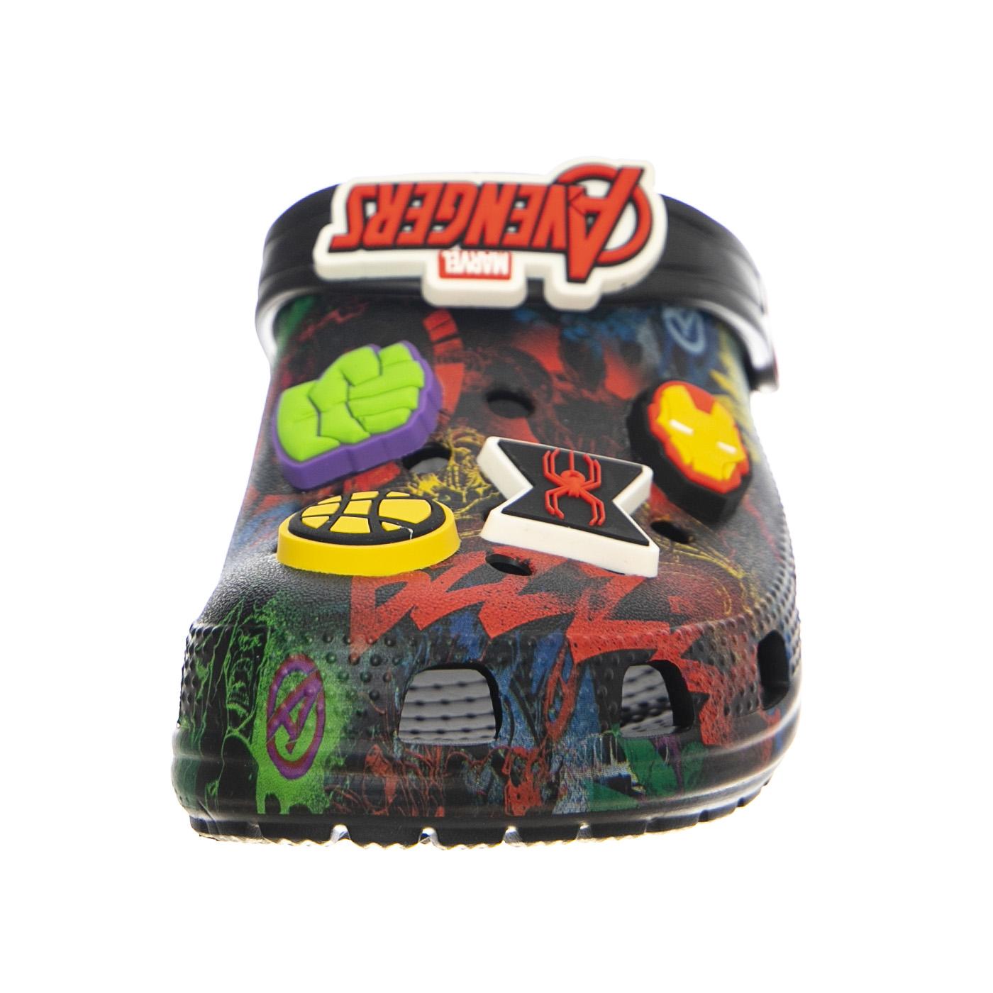 Kids Classic Marvel Avengers Clog K BLK - Sandali Bambino Neri CR.207721-BLK  CROCS 