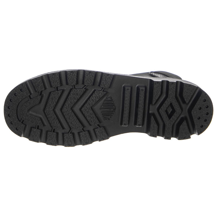 W' Pampa Hi Zip Black Shoes - Stivaletti alla Caviglia Uomo Neri PA-06442-008-M  PALLADIUM 