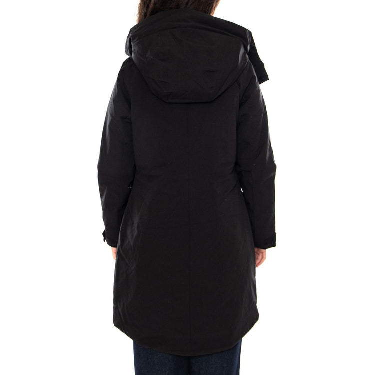 Elvine Hooded Jacket Black - Giacca con Cappuccio Donna Nera 331192 110 ELVINE 