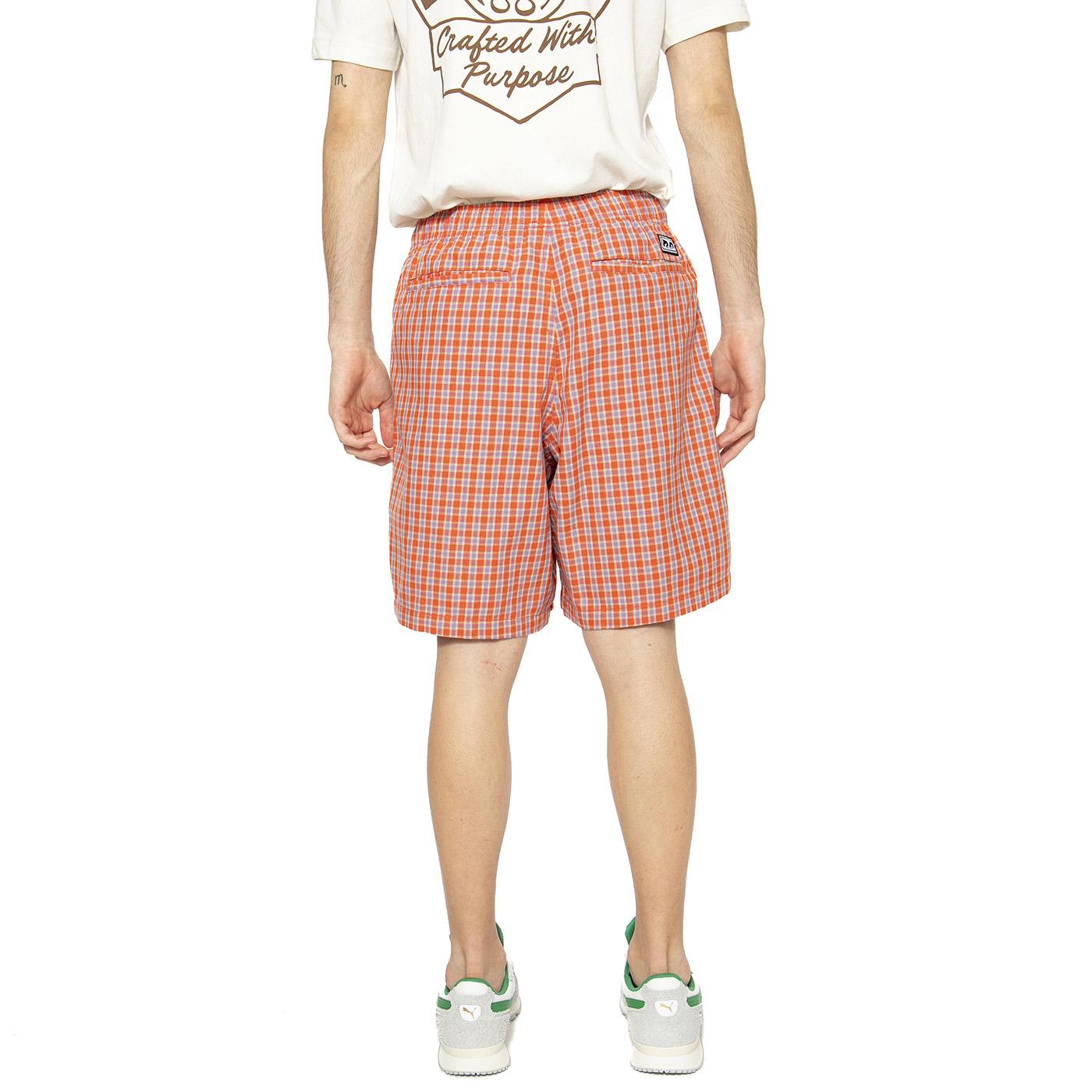 Easy Reason Plaid Short - Bermuda Uomo Multicolore 172120097-ROB  OBEY 
