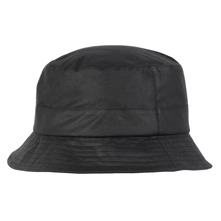 Wax Sports Hat Black - Cappello da Pescatore Barbour Nero FW22-MHA0001-BK91  BARBOUR 