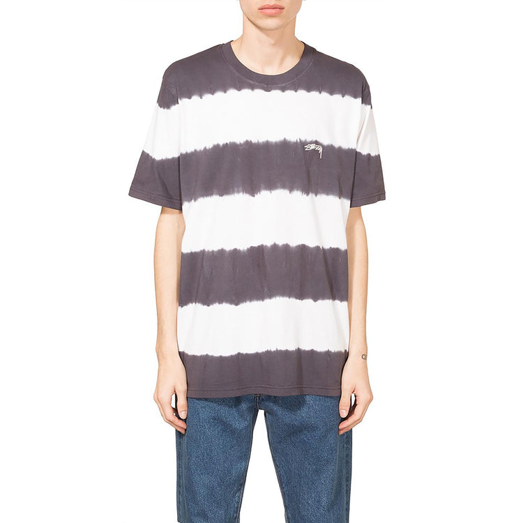 ZIGGY STRIPE JERSEY BLACK 1140060-BLACK  STUSSY 