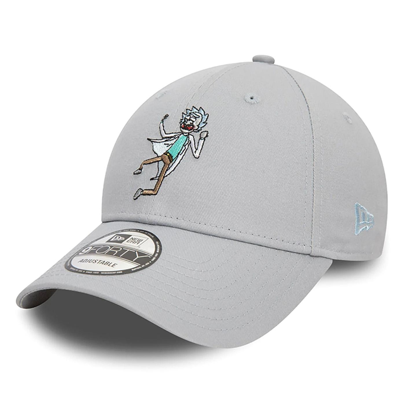 Character 9Forty Rick And Morty Dark Grey - Cappellino con Visiera Grigio 60503540  NEW ERA 