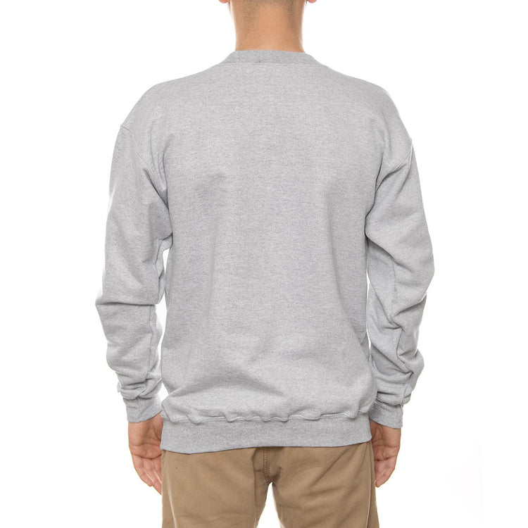 SKATE MAG CREW GREY 312002 GRY  THRASHER 