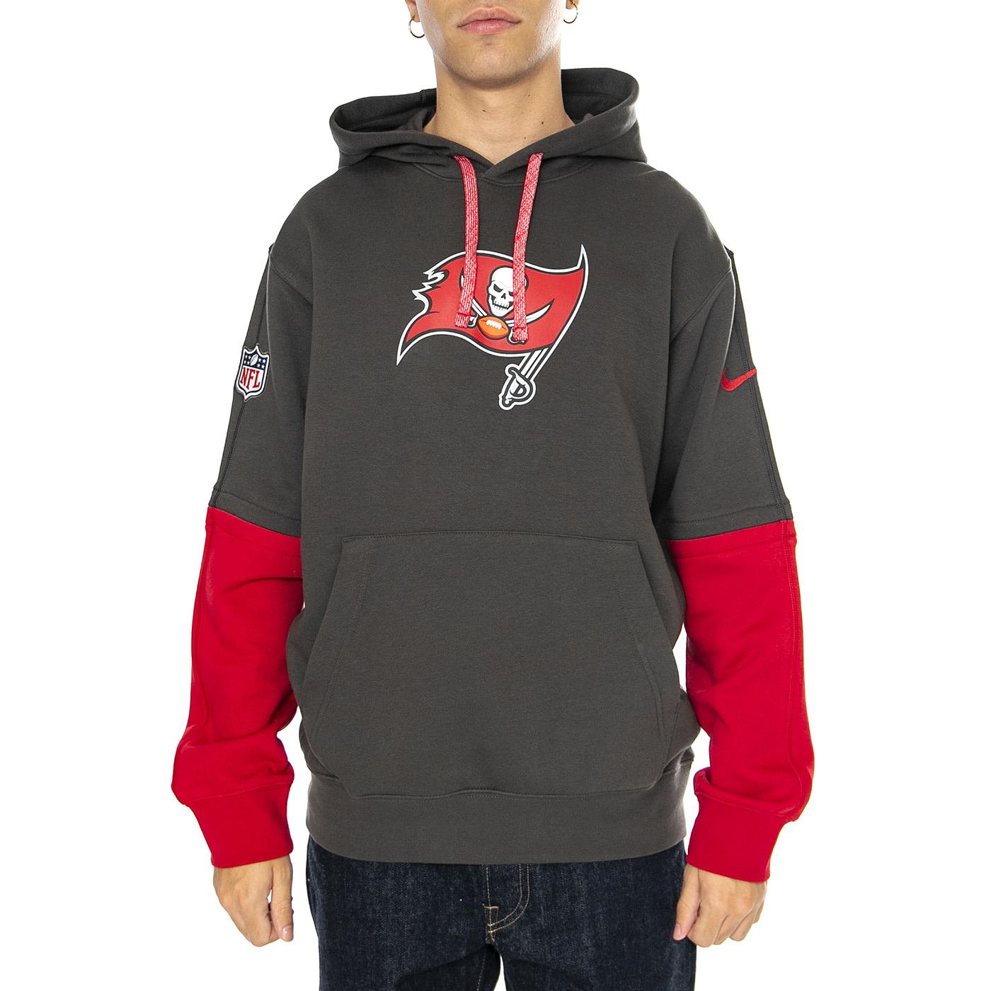 Nike Club Hoodie Black / Grey - Felpa Uomo Nera 02F2-964Z-8B-87G . NIKE 