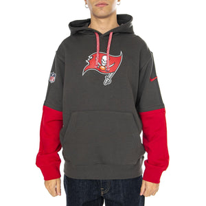 Nike Club Hoodie Black / Grey - Felpa Uomo Nera 02F2-964Z-8B-87G . NIKE 