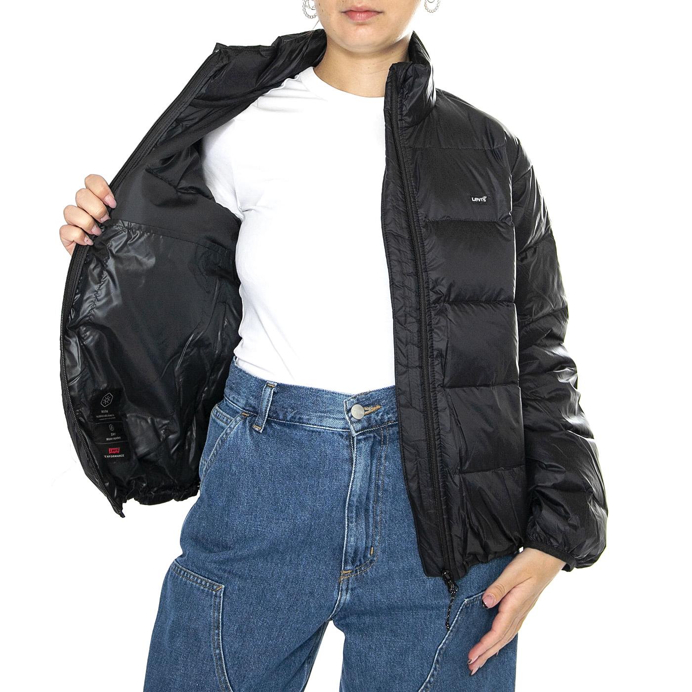 Polly Packable Down Jacket Caviar Black - Giacca Donna Nera A8320-0000  LEVIS 