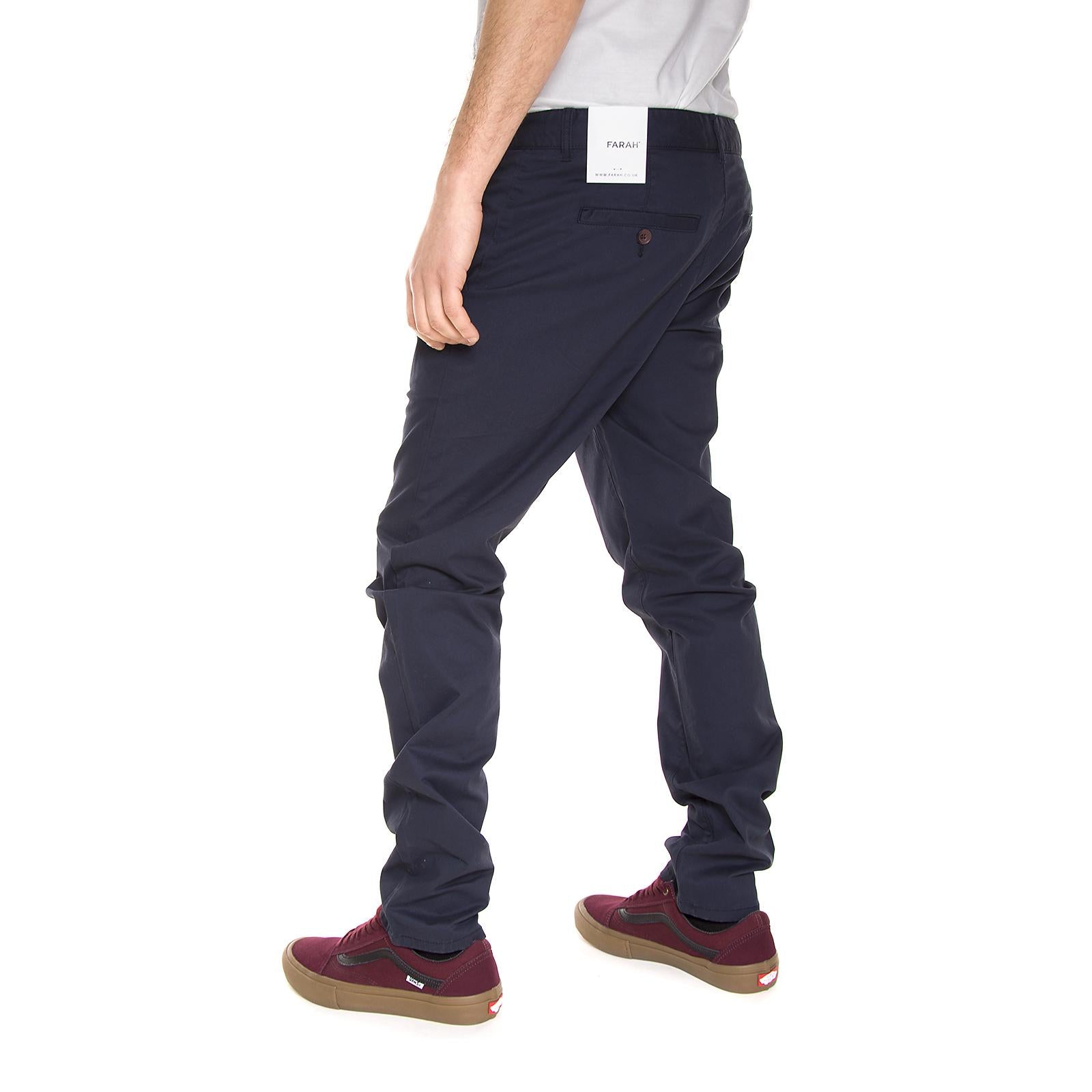 Elm - Pantaloni Chino Uomo Blu F4BS6021-412  FARAH 