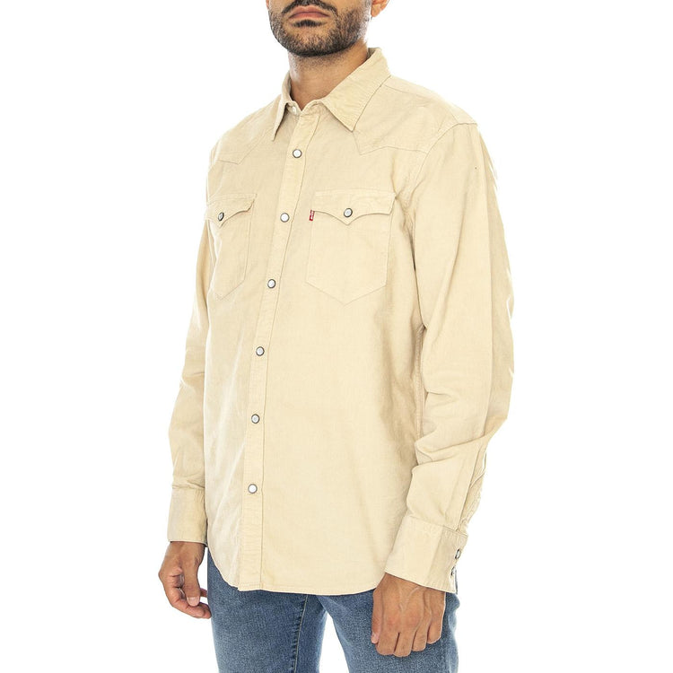 Barstow Western Standard Safari Tans - Camicia Uomo Beige 85744-0079  LEVIS 