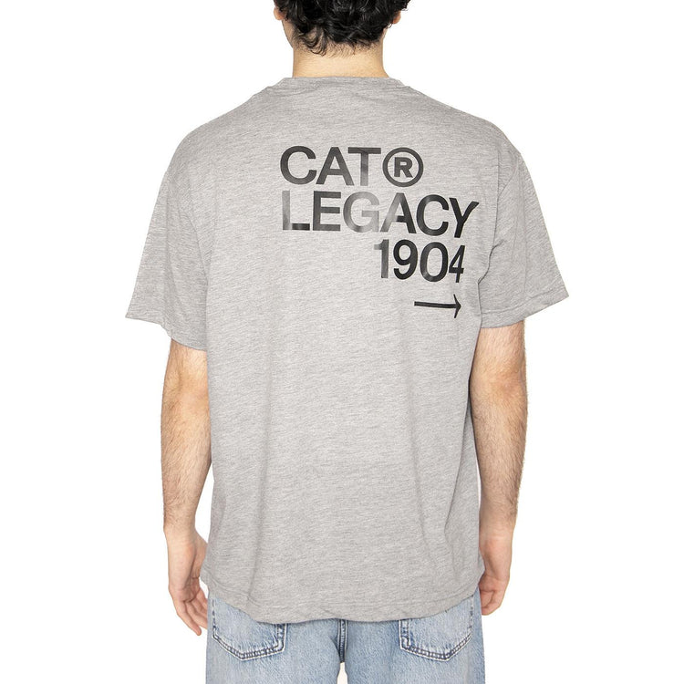 Legacy T- Shirt Grey - Maglietta Girocollo Uomo Grigia 6010149-10831  CAT 