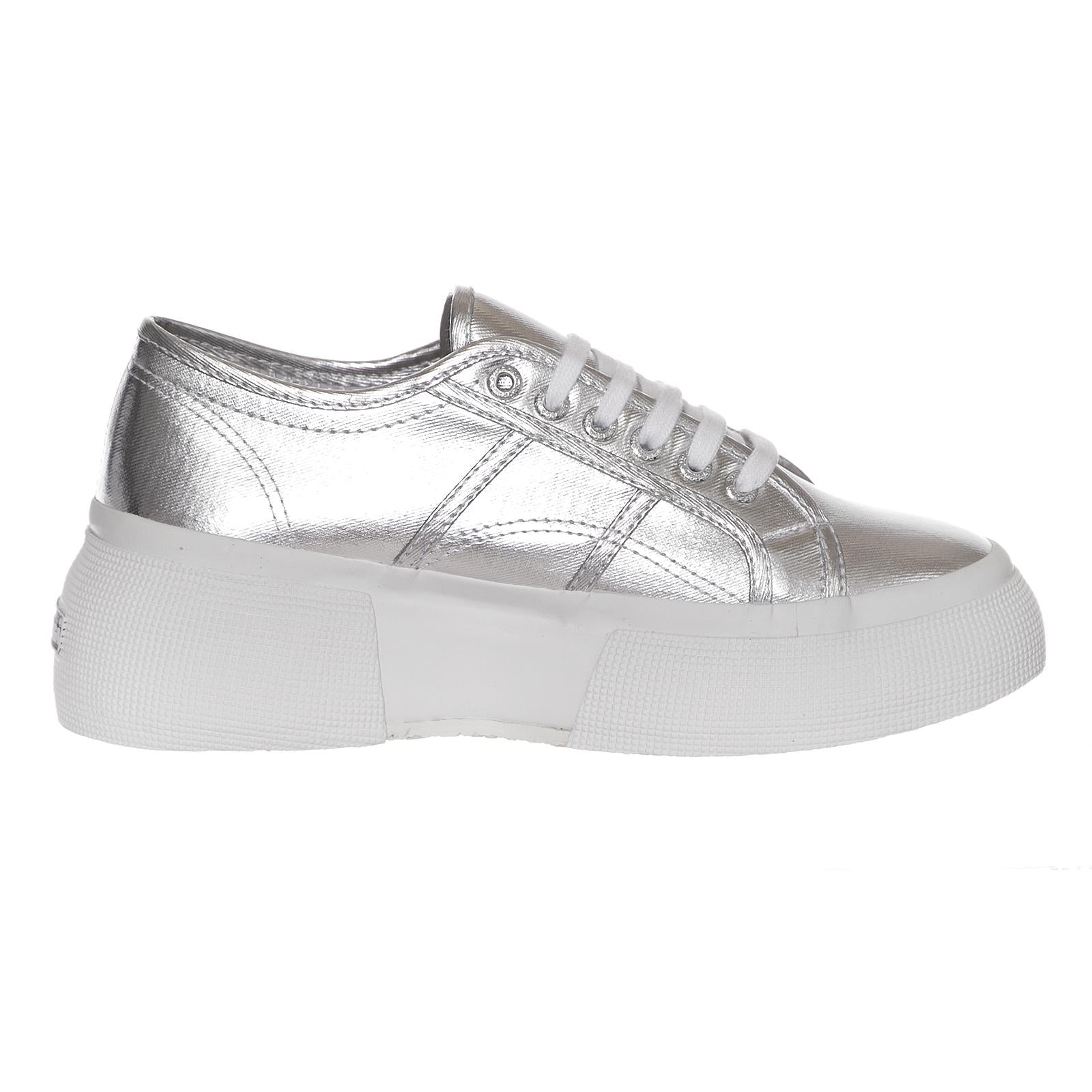 2287-COTMETW Grey Silver S00DQT0-031  SUPERGA 