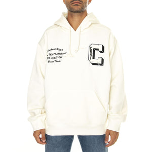 Hooded Brown Ducks Sweat Wax - Felpa con Cappuccio Uomo Bianca I033930.D6XX  CARHARTT WIP 