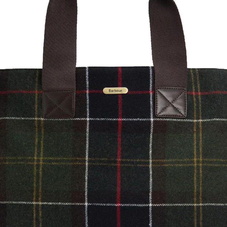 Barbour Turnberry Tartan Tote Bag - Borsa Tote Tartan LBA0424 OL91 BARBOUR 
