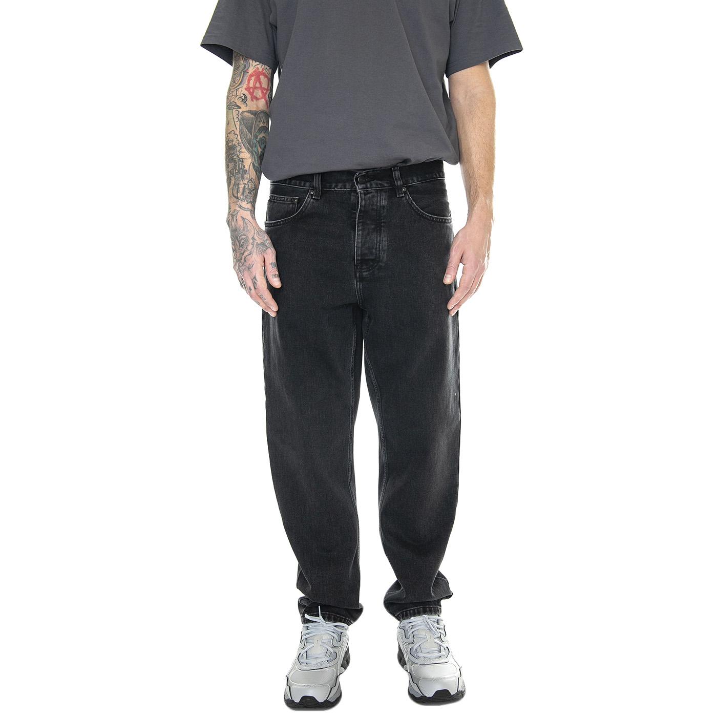 Newel Pant Black /stone washed - Pantaloni Denim Jeans Uomo Neri I029208.8906  CARHARTT WIP 