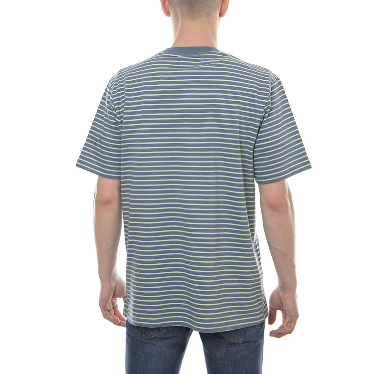 JACK STRIPE CREW BLUE 1140082-BLUE . STUSSY 
