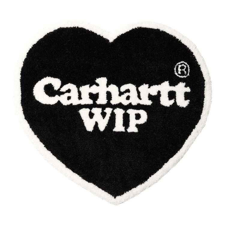 Heart Rug Black / White - Tappetino Nero I032471-1  CARHARTT WIP 