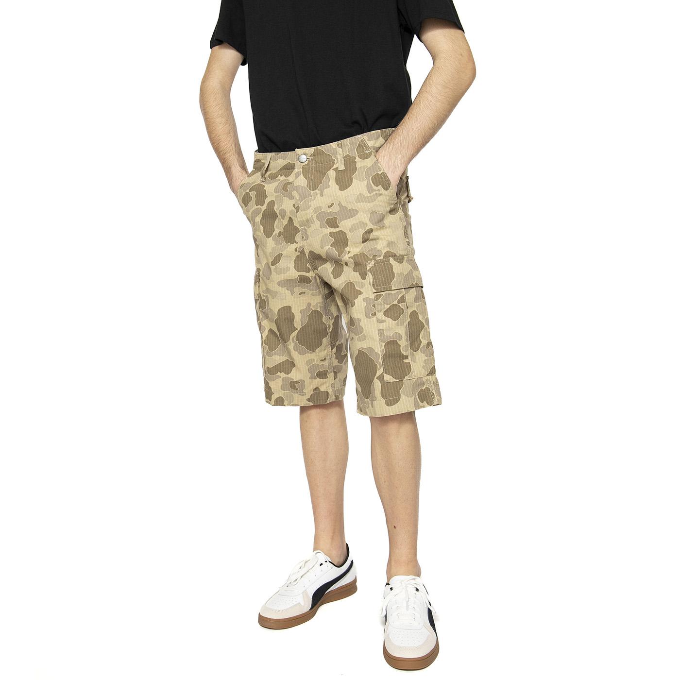 Regular Cargo Short Camo Duck, Desert - Bemruda Uomo Multicolore I015999.2R402  CARHARTT WIP 