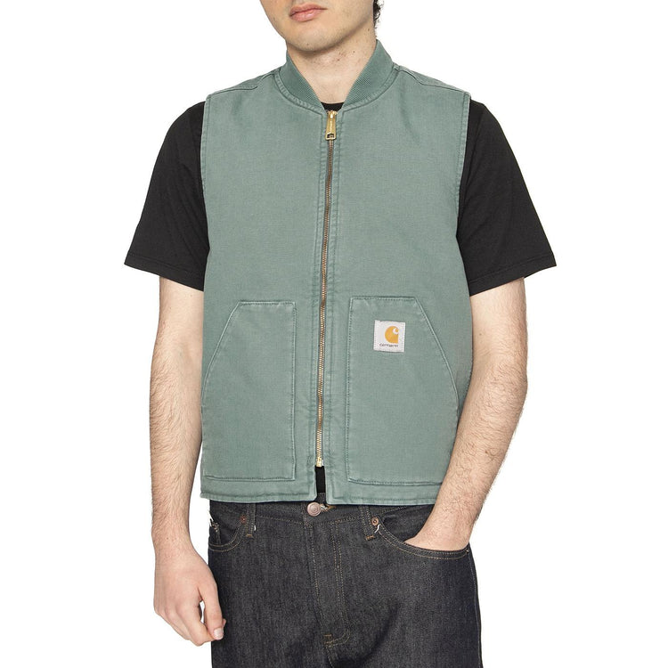 Classic Vest Silver Pine - Giacca Smanicata Uomo Verde I034821.2M24O  CARHARTT WIP 