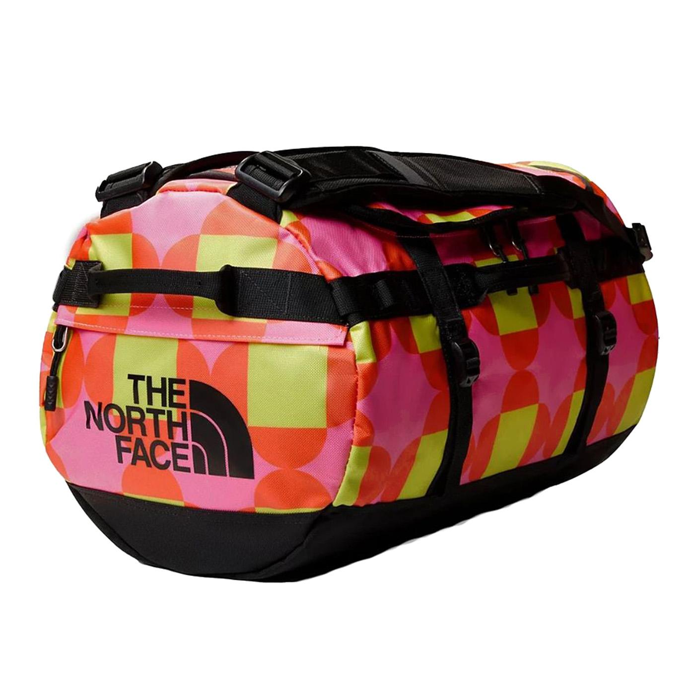 Base Camp Duffel S Gamma Pink Lets Blossom - Bora da Viaggio Multicolore NF0A52ST0OA1  THE NORTH FACE 