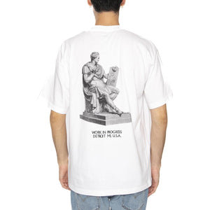 S/S Masterpiece T-Shirt White - Maglietta Girocollo Uomo Bianca I035196.02XX  CARHARTT WIP 