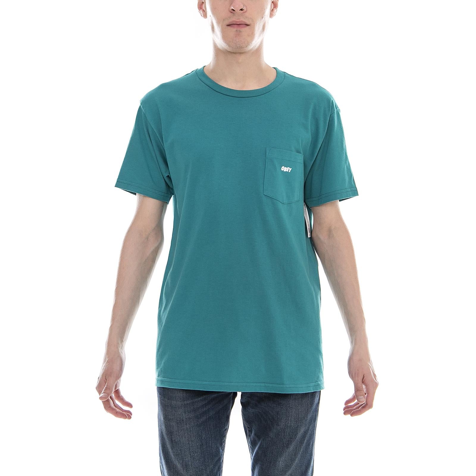 OBEY JUMBLED TEAL 165371216-TEA  OBEY 