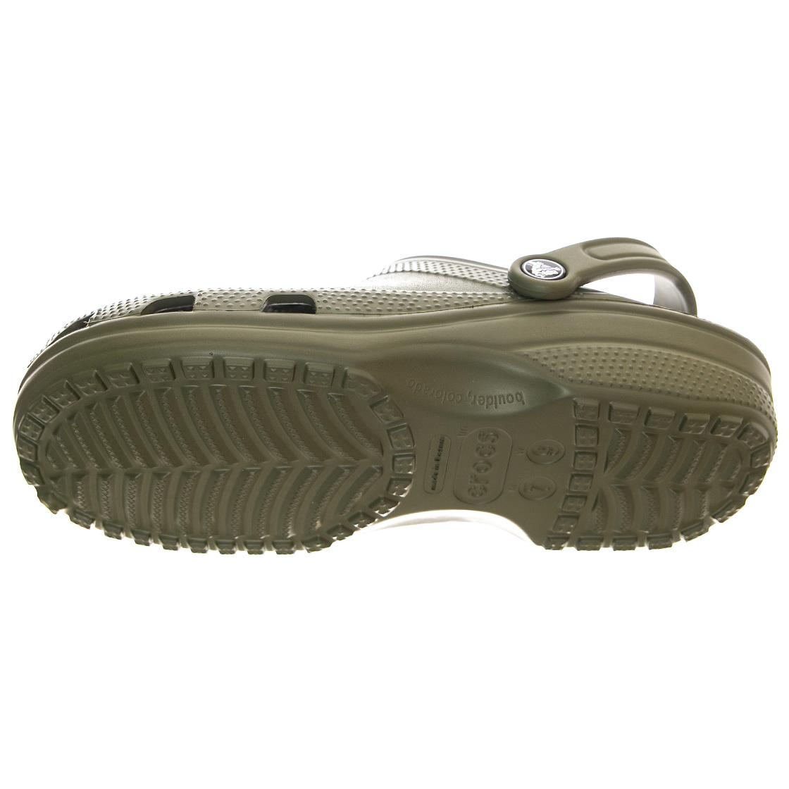 Classic Sabot - Sandali Uomo Verdi / Army Green CR.10001-ARMY  CROCS 