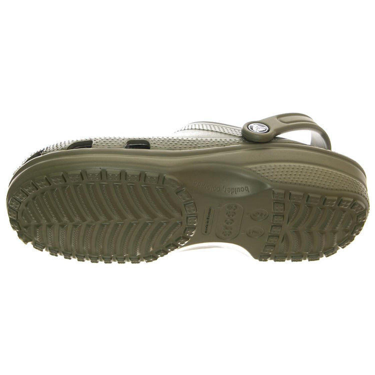 Classic Sabot - Sandali Uomo Verdi / Army Green CR.10001-ARMY  CROCS 