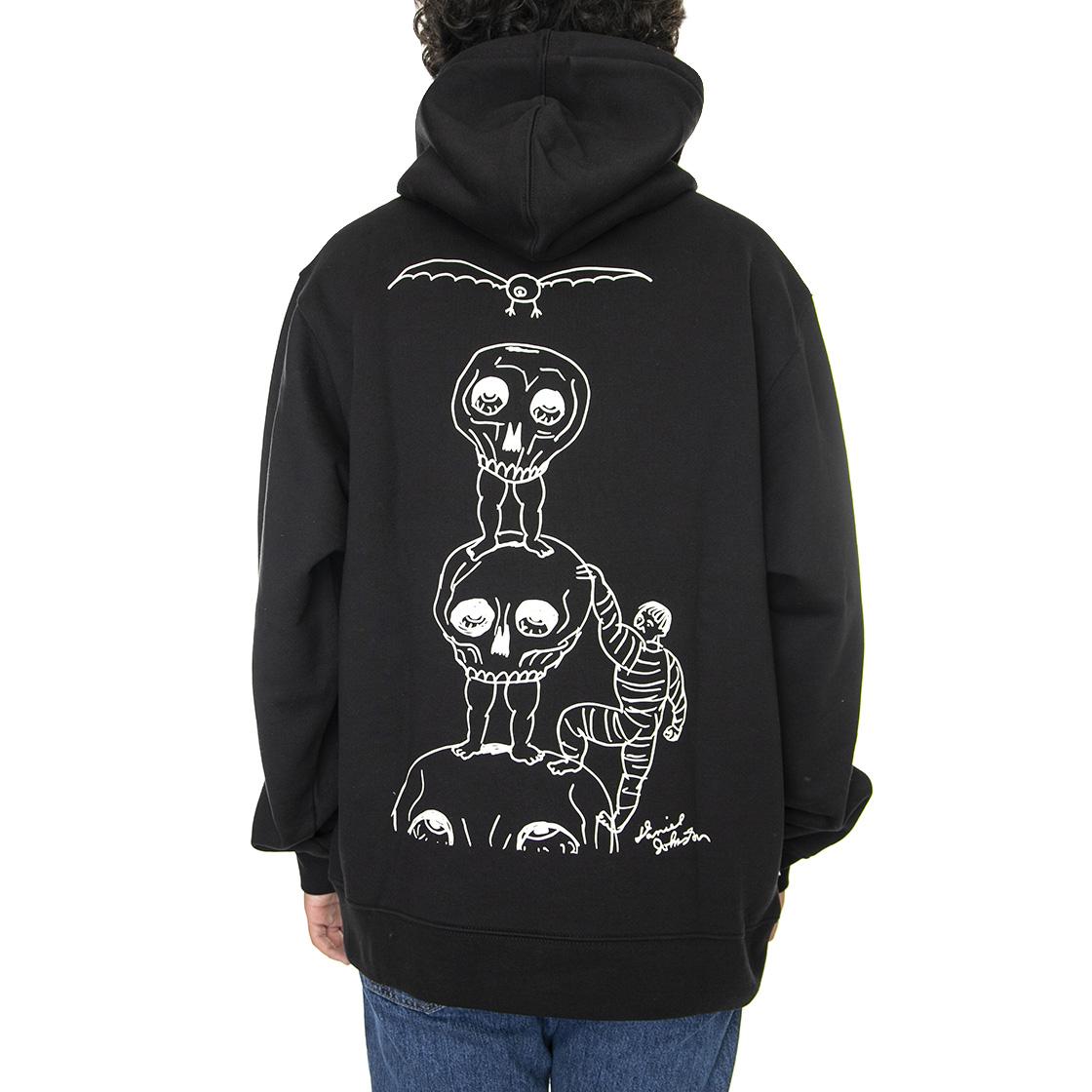 Vans x Daniel Johnston Black - Felpa con Cappuccio Uomo Nera VN0A7SFJBLK1  VANS 