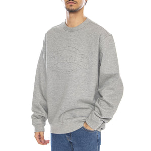 THRASHER X DICKIES Sweatshirt Grey Melange - Fekpa Girocollo Uomo Grigia DK0A88Q4GYM1  DICKIES 