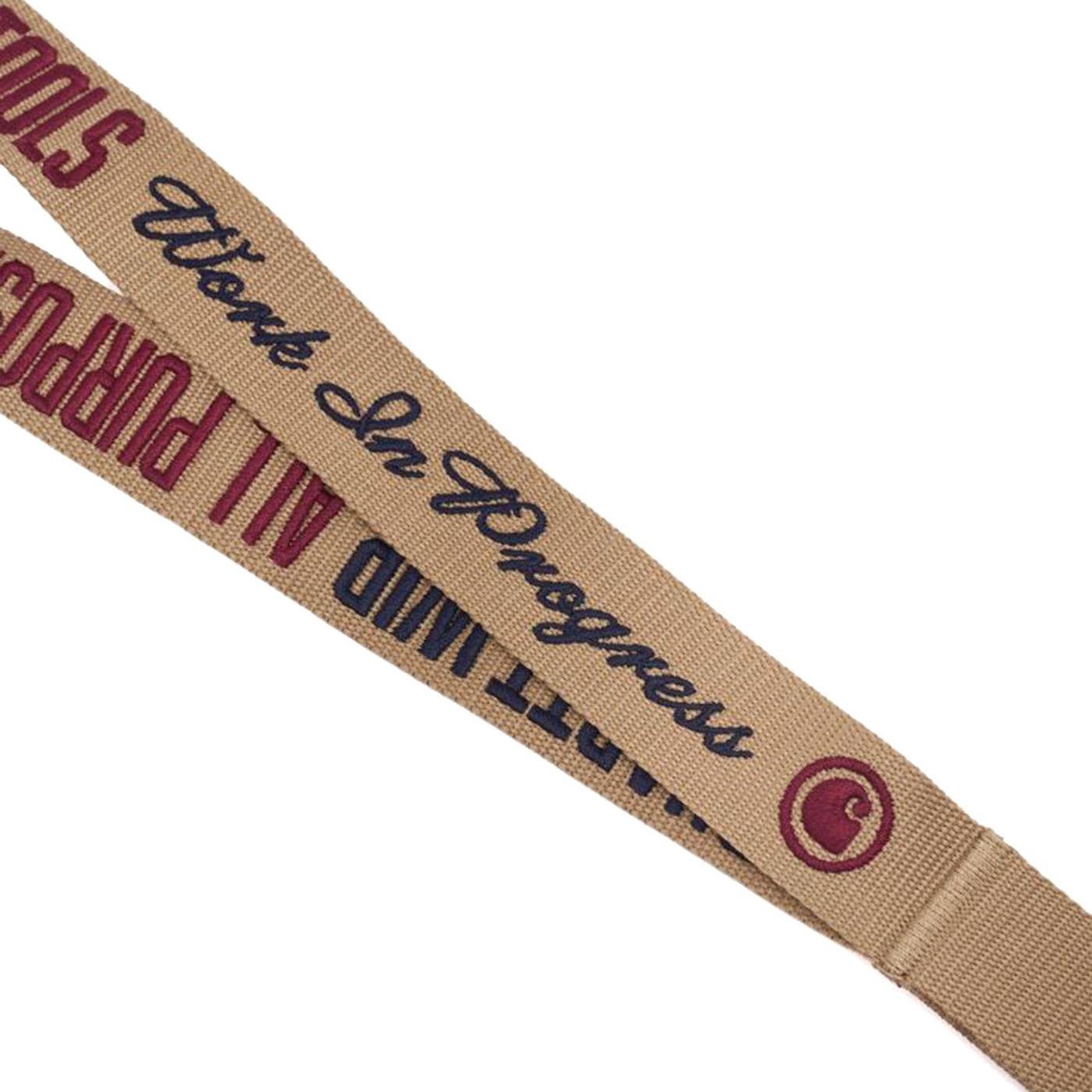 Arcan Keychain Dusty H Brown - Portachiavi Beige I035261.07EXX  CARHARTT WIP 