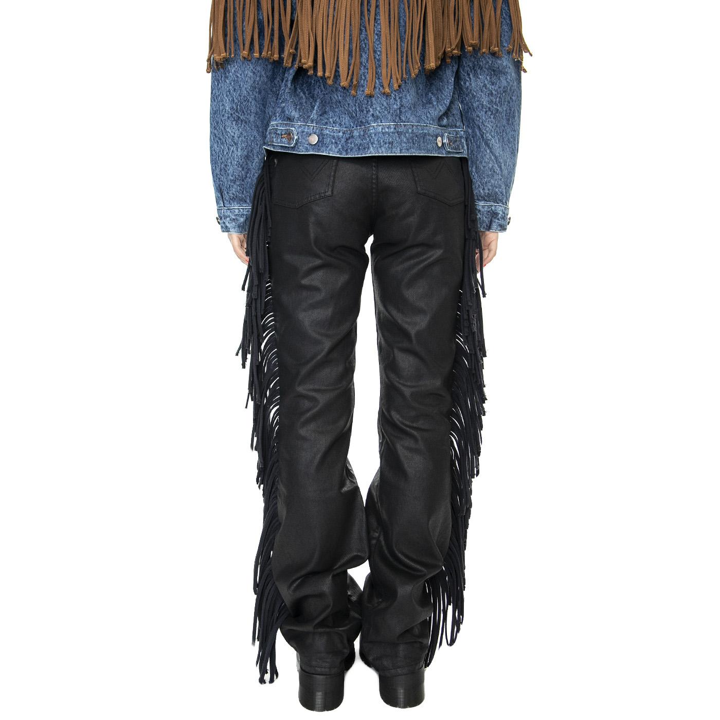 Westward Black - Pantaloni Denim Jeans Donna Neri W2H3G210032  WRANGLER 