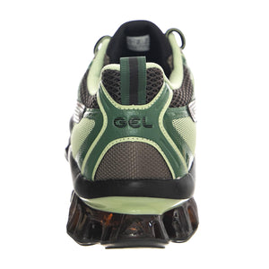 Gel Quantum Kinetic Dark Sepia / Shamrock Green Shoes - Scarpe Stringate Profilo Basso Uomo Multicolore 1203A270-251  ASICS 