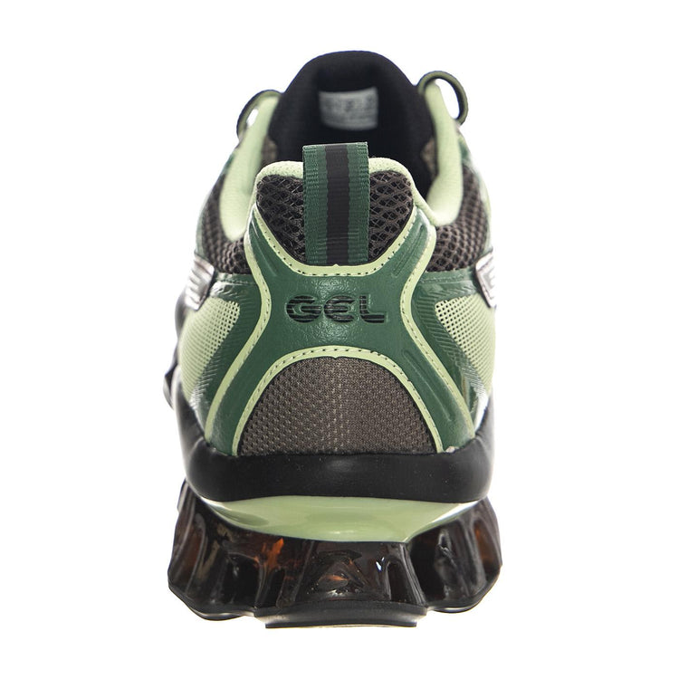 Gel Quantum Kinetic Dark Sepia / Shamrock Green Shoes - Scarpe Stringate Profilo Basso Uomo Multicolore 1203A270-251  ASICS 