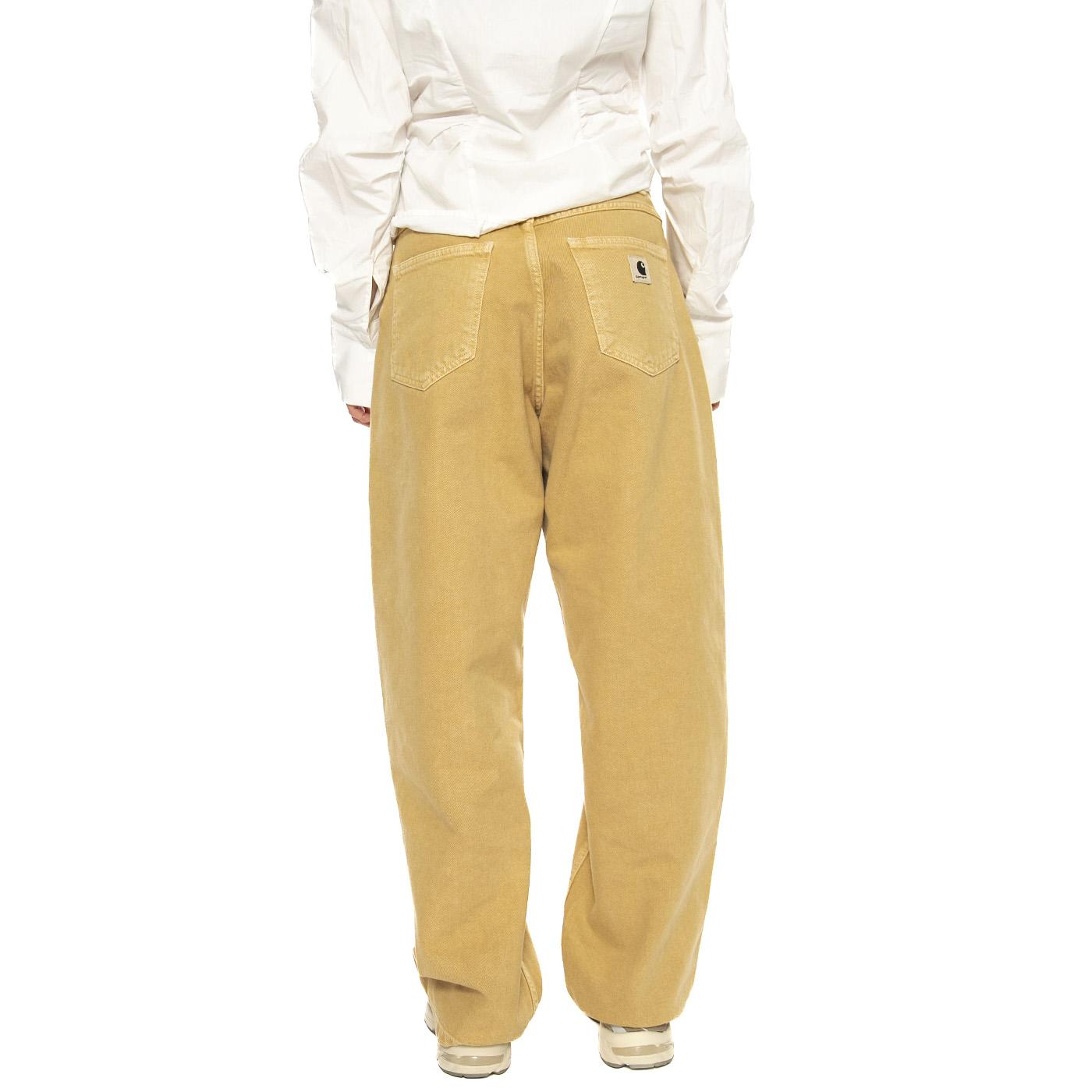 W' Brandon Pant Bourbon stone dyed - Pantaloni Donna Marroni I033746.1YH4J  CARHARTT WIP 