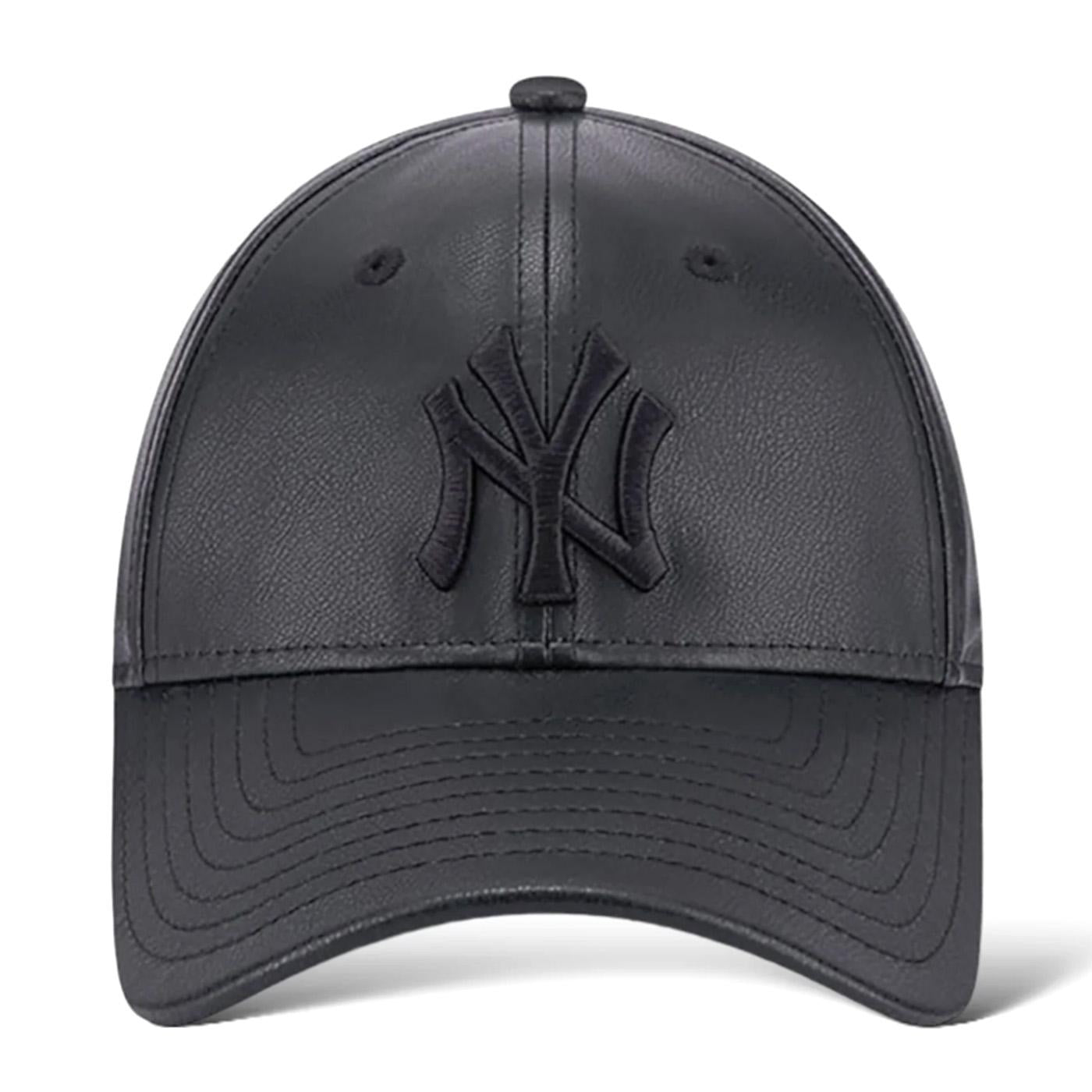 Female PU 9Forty New York Yankees Black / Black Hat - Cappellino con Visiera Nero 60364301  NEW ERA 