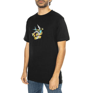 Sommer Sparrow Front  Black - Maglietta Girocollo Uomo Nera SCA-TEE-11470  SANTA CRUZ 