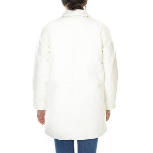 W' Brooke Coat Wax - Giacca Donna Bianca I028430.D6.00.03  CARHARTT WIP 