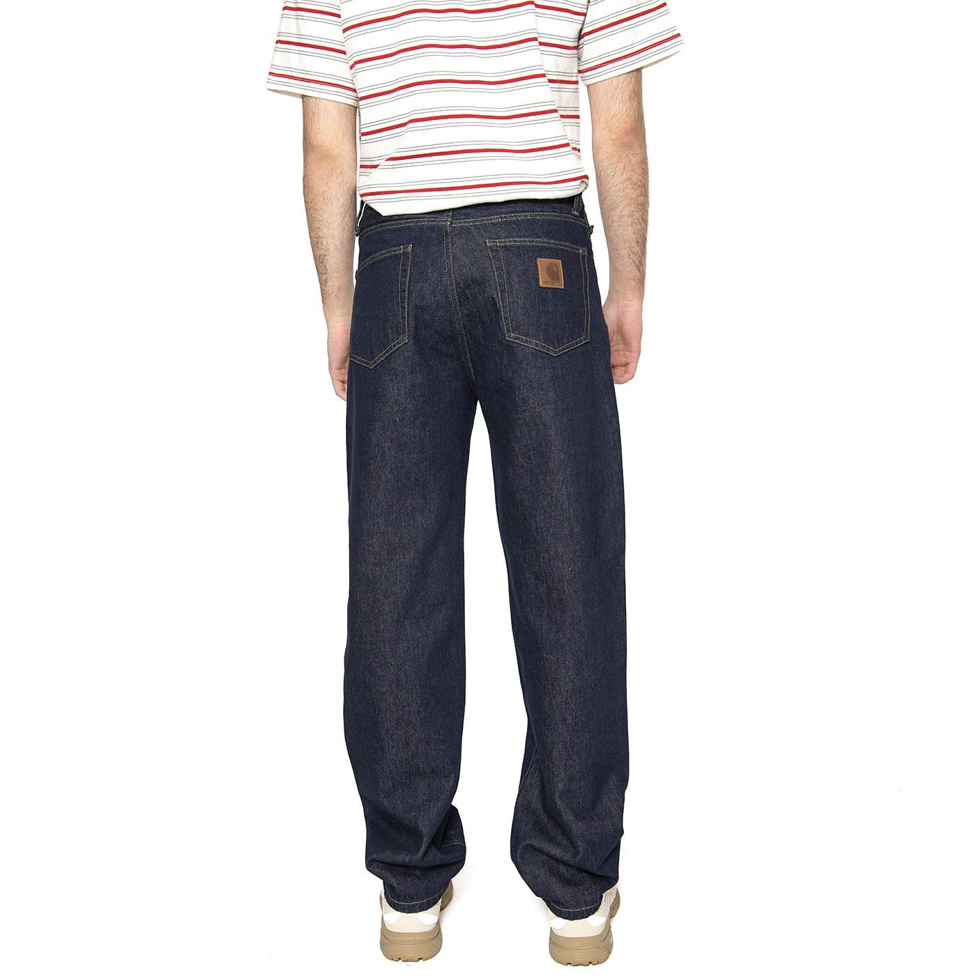Aaron Pant Blue - Pantaloni Denim Jeans Uomo Blu I034237.0102  CARHARTT WIP 