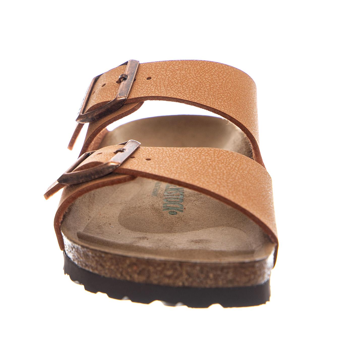 Arizona Vegan Birkibuc Narrow Fit Earthy Pecan - Sandali Donna Marroni 1025046 ETP BIRKENSTOCK 