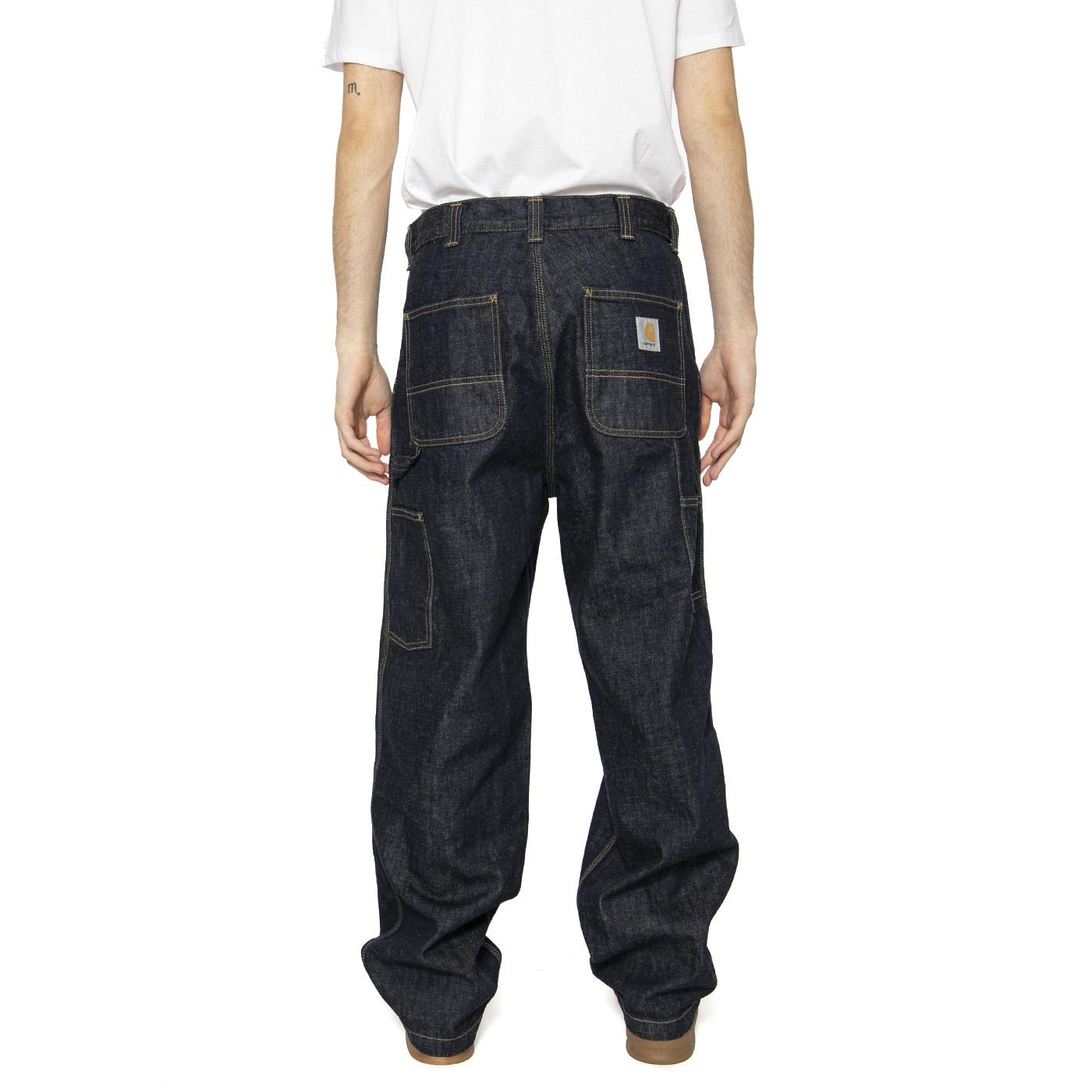 OG Single Knee Pant Dark Blue - Pantaloni Denim Jeans Uomo Blu I034871.0102  CARHARTT WIP 