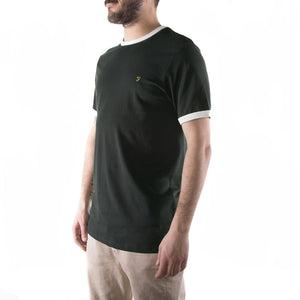 GROVES RINGER SS TEE Evergreen F4KS60H9-357  FARAH 