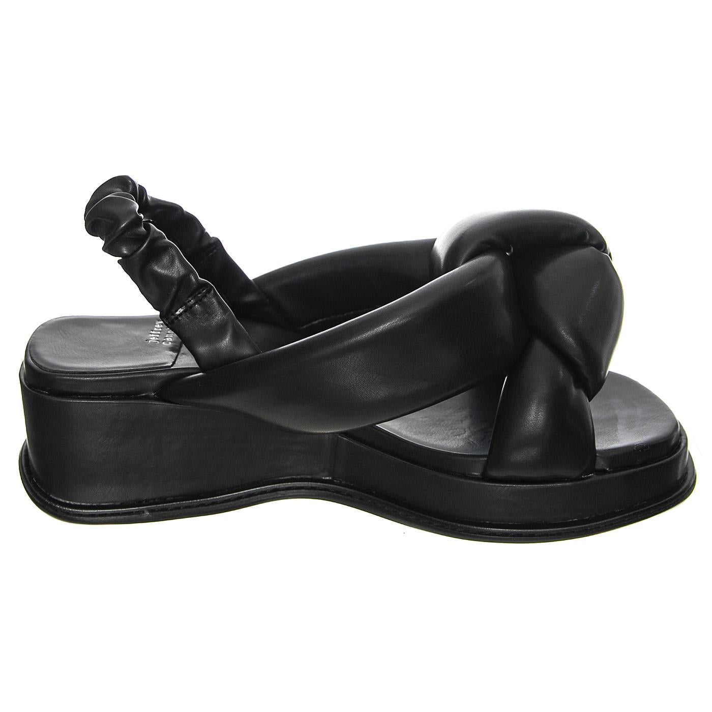 Sying-Hi Black Pu - Sandali Donna Neri JCSJCD-094-3-04-BLK  JEFFREY CAMPBELL 