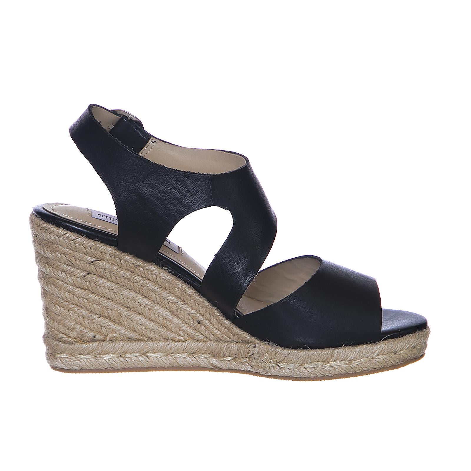 WAVVI BLACK LEATHER SMSWAVVI-BLK  STEVE MADDEN 