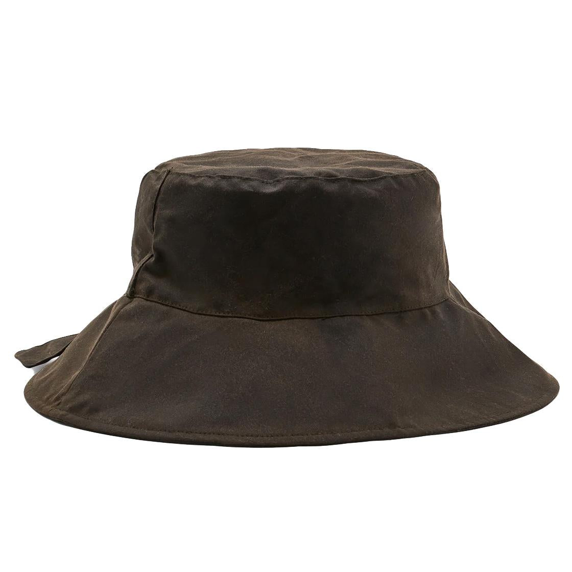 Brambling Wax Hat Olive - Cappello da Pescatore Marrone FW22-LHA0394-OL71  BARBOUR 