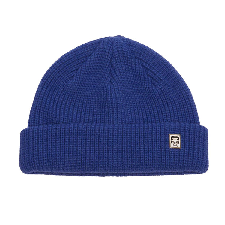 MIcro Beanie Olympian Blue - Berretto in Maglia BLu 100030125 OLB OBEY 