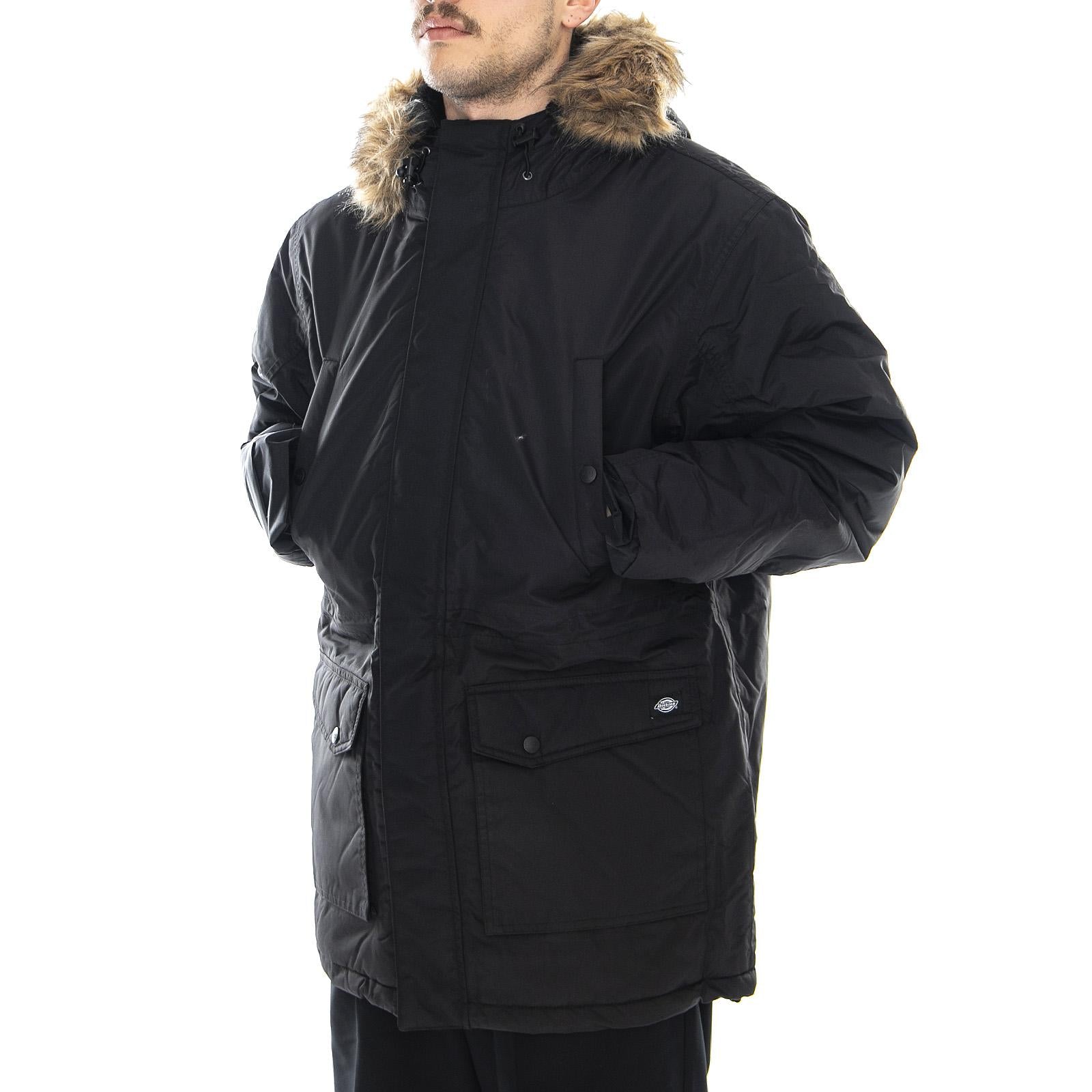 Curtis Jacket - Black - Giacca Invernale Uomo Nera 07 200175-BK  DICKIES 