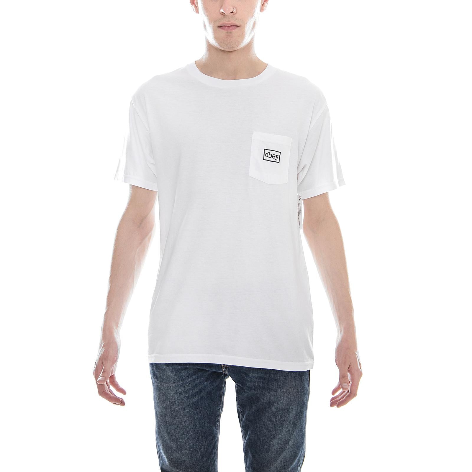 OBEY TYPEWRITTER WHITE 165371657-WHT  OBEY 